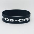 CQB-CAFE　シリコンバンド　ラージ　黒