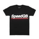 【予約受付中】SpeedQB　アンダースコア　Tシャツ　ブラック/レッド