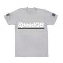 SpeedQB　アンダースコア　Tシャツ　グレー