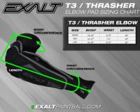 EXALT(エグゾルト):　T3　エルボーパッド　ブラック　ブラック