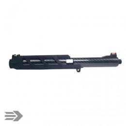 【4.24再入荷】AirTac:　AEG　カーボンアッパー　グロスブラック　128mm