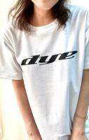 【6/6入荷】dye:　ドライフィットTシャツ　ホワイト