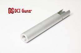 DCI GUNS　11mm正ネジメタルアウターバレル マルイ ハイキャパ5.1用　シルバー