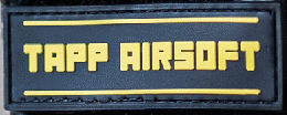 TAPP Airsoft　パッチ　1×3インチ