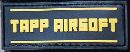 TAPP Airsoft　パッチ　1×3インチ